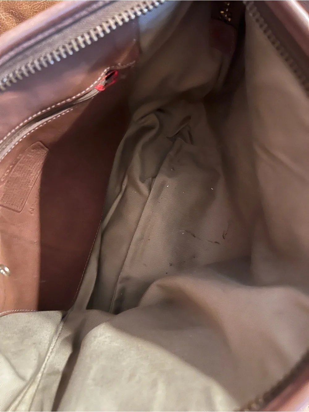 Coach 9213 Legacy East Medium Hobo in Saddle Made in the United States